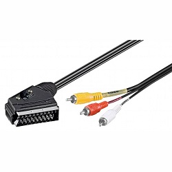 Καλώδιο Scart σε 3rca 1.5 m